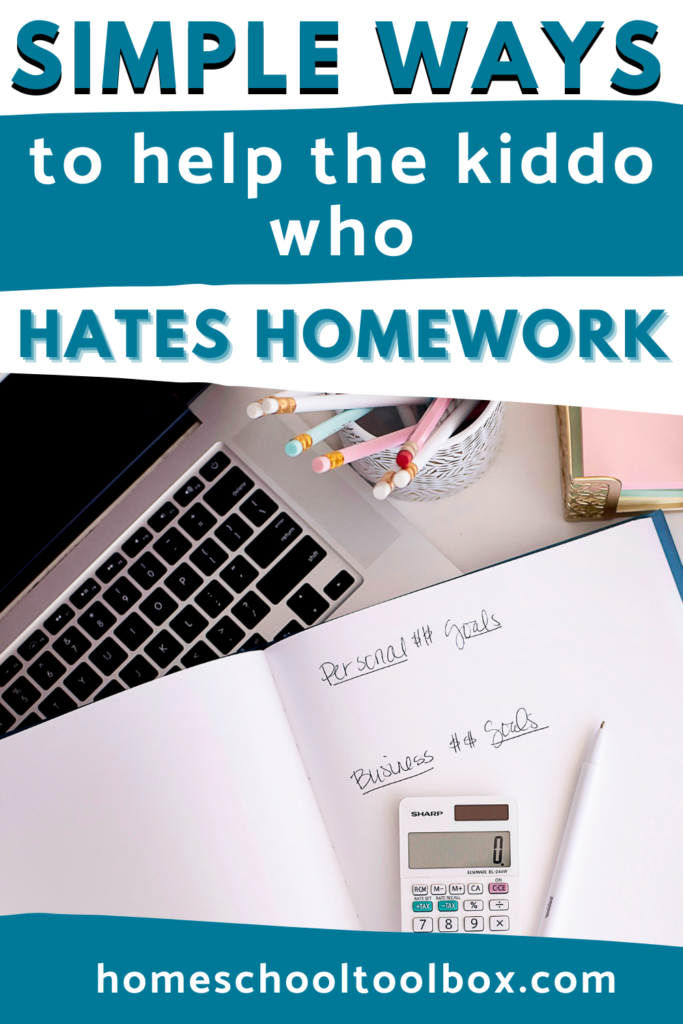 kid hates homework